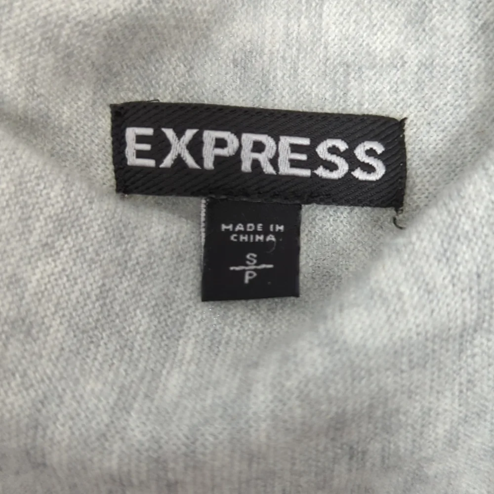 Express Two Toned Tiered Sweater, Size S - Picture 2 of 2